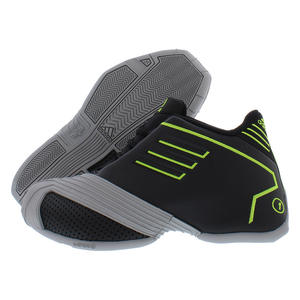 Chaussures Adidas Tmac pour garçons Couleur : Noir/Gris/Lime 100% authentiques - Product Image 1