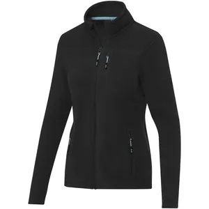 Sustainable GRS Recycled <b>Fleece</b> Amber <b>Jacket</b> for Hiking Gear & Dry Sack Eco-Friendly Merchandising - Product Image 2