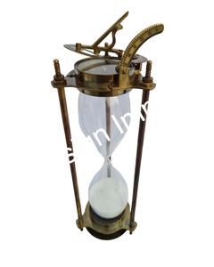 Best Selling <b>Hourglass</b> Promotional and Business Gift Item Anti Slip Base Sand Glass <b>Timer</b> Instrumental Top Sandtimer Hot Selling - Product Image 1