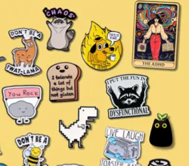 Distintivo in Metallo Smaltato con Logo Personalizzato, Design Personalizzato in Lega di Zinco, Regalo Aziendale Premium Classico per Promozione Commerciale - Product Image 3