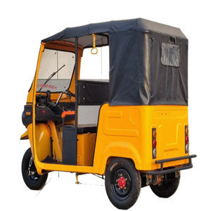 Triciclo eléctrico elegante y moderno, rickshaw de pasajeros de 1800W con cuerpo cerrado, bicicleta eléctrica de moda - Product Image 6