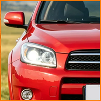 Phare avant complet à LED pour Toyota RAV4 2009-2012, double faisceau, lentille de projecteur, haute luminosité, remplacement Plug and Play