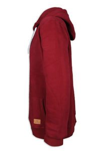 Alta calidad Impresión personalizada 100 por ciento algodón Peso pesado Zip Up Sudadera con capucha Diseño de cara completa Sudadera con capucha en blanco con logotipo personalizado - Product Image 4