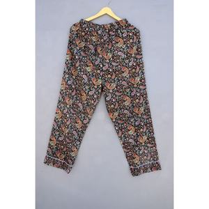 Ensemble de pyjamas en pure soie pour femmes, tenue de nuit à imprimé floral, robe douce et confortable pour les vêtements de nuit, nouvel arrivage - Product Image 4