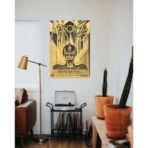 Metropolis Art Deco <b>Poster</b> Stylish Wall Decor Made of Premium Paper - Product Image 5