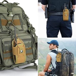 Molle bolsa de cintura soporte de Radio bolsillo interfono funda de transporte accesorios de Radio - Product Image 4