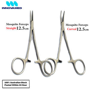 Pinzas Quirúrgicas de Acero Inoxidable con Certificación CE, Servicio OEM, Fabricadas en Pakistán, Impresión de Logotipo Personalizado, INNOVAMED, Hemostáticas Rectas - Product Image 2