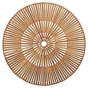 Wholesale Bulk Rattan Charger <b>Plates</b> New Arrival New Arrival Boho Rattan Placemat Wicker Charger <b>Plate</b> Eco-Friendly OEM Vietnam - Product Image 6