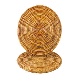 Fabrication de sets de table en rotin pour assiettes rondes pour aliments Assiettes de service Assiettes de présentation Design moderne - Product Image 6