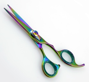 KOUNAIN-Tijeras profesionales de acero inoxidable para el cabello, 5,5 pulgadas, con punta de hoja Roma para corte de pelo liso - Product Image 5