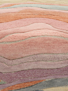 Tapis multicolore en laine touffeté à la main, de haute qualité pour le salon, les hôtels et les espaces commerciaux. - Product Image 3