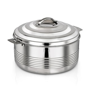 Casserole en métal de qualité supérieure au meilleur prix Plat de service de nourriture au nouveau design unique Hotpot Casserole ronde. - Product Image 6