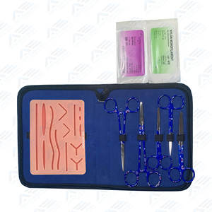 Kits de sutura y disección para estudiantes de medicina, almohadilla de práctica de maniquí, acero inoxidable, personalizable, uso duradero de alta calidad - Product Image 1