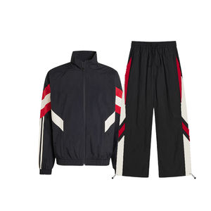 Ensemble coupe-vent unisexe léger, veste et pantalon respirants et imperméables, parfaits pour les sports de plein air et les activités de jogging - Product Image 4