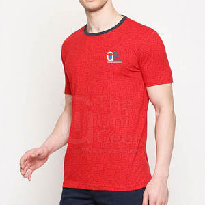 T-shirts pour hommes de haute qualité 100% coton tricoté respirant écologique à séchage rapide personnalisable nouveau design meilleur prix court - Product Image 2