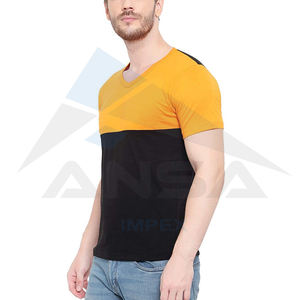 Venta al por mayor para los hombres de camisetas de algodón transpirable personalizado al por mayor de los hombres de cuello redondo de secado rápido camisetas para los hombres - Product Image 3