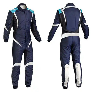 Combinaison de course de karting de conception personnalisée de qualité supérieure Combinaison de course de kart d'entraînement Combinaison de kart confortable avec logos personnalisés OEM - Product Image 3