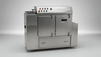 Industriële oven van roestvrij staal voor het roosteren van noten, 18-20 kg/uur, geschikt voor de verwerking van andere noten