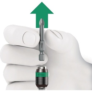 WERA Kraftform Turbo 826 T Bit Holder with <b>Quick</b>-Change Chuck and 2-Component Handle - Product Image 3