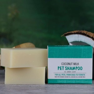 Barra de jabón de coco suave para perro, juguete NATURAL, COLOR blanco, calidad PREMIUM - Product Image 4