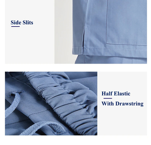 Exquisitos uniformes de enfermera a medida para profesionales médicos ultraligeros para mujeres y hombres, ropa de trabajo para hospitales y médicos - Product Image 4