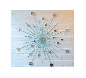 Décoration Murale Moderne Faite à la Main en Aluminium 2026 – Art Mural Métallique de Luxe pour Maison, Hôtel, Salon (Inde) avec Corde – Vente en Gros - Product Image 4