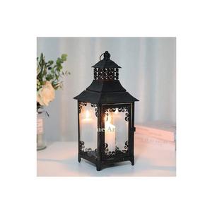 Linterna colgante de calidad Superior, diseño clásico, linterna de hierro de Color negro para la decoración del hogar, Hotel y restaurante - Product Image 6