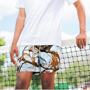 Pantalones cortos deportivos americanos de verano con logotipo personalizado, pantalones cortos transpirables de malla para hombre, pantalones cortos de playa fabricados por Dress Sports - Product Image 5