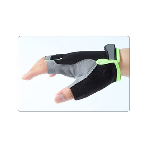Tampon en gel imprimé sur mesure Gants de vélo imperméables et respirants Demi-doigt Gants d'équitation sport cyclisme personnalisés - Product Image 6