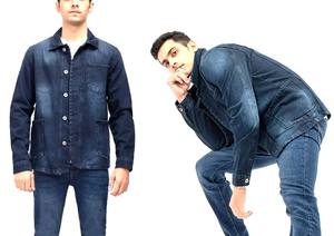 Chaqueta Vaquera Slim Fit para Hombre, Algodón de Alta Calidad, Ropa Casual de Primavera y Otoño, Chaqueta Vaquera Casual y Elegante para Hombre - Product Image 6