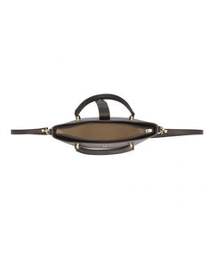 Haute qualité femmes marron en cuir véritable sac à main bouton grande capacité Portable Durable élégant fermeture éclair conception douce sensation personnalisée - Product Image 5