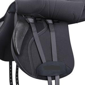 Silla de Montar Inglesa de Cuero Genuino para Doma, Salto y Equitación Western para Carreras - Product Image 1