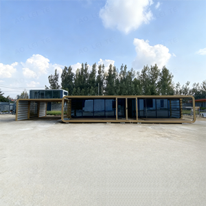 Uno spazio Super ampio realizzato in Cina, costituito da tre baccelli di mele 40FT uniti, utilizzati per uffici o scopi residenziali - Product Image 4