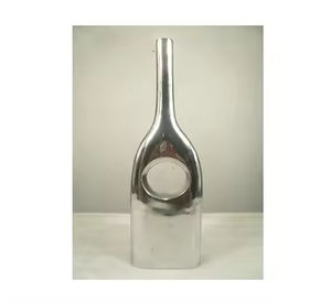 Bonne Qualité Martelé Design Fleur Vase Hôtel Décoration En Métal Pot De Fleur et Jardinière Style Vintage Couleur Or - Product Image 3