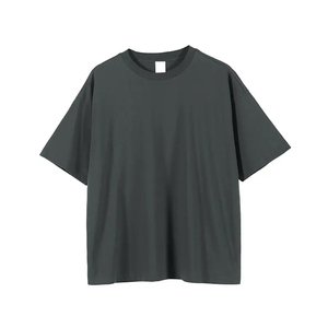 เสื้อยืดโอเวอร์ไซส์ทรงหลวมสไตล์วินเทจ ย้อมสีแบบแอซิดวอช พรีเมียม ไซส์พลัส ทรงหลวมสบาย ใส่ได้ทั้งชายและหญิง สตรีทแวร์ ผ้าฝ้ายเนื้อนุ่ม ทรงหลวม - Product Image 1