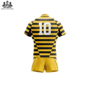 Nouveauté 2025 – Ensembles d'uniformes de rugby pour hommes grandes tailles, qualité supérieure, respirants, écologiques, personnalisables OEM, 100 % polyester, séchage rapide - Product Image 5