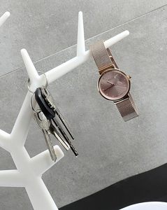 Nhựa cây chủ sở hữu chính với khay cho bàn trang điểm trang trí nội thất hành lang nhiều móc chìa khóa, chủ trang trí hộp lưu trữ - Product Image 3