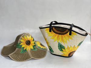 Bolso de mano de cuero con correas ecológicas hecho a mano con patrones decorativos florales únicos, nuevo modelo elegante, dos cierres de cremallera - Product Image 2