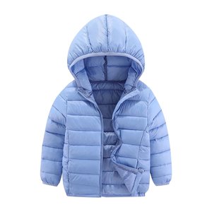 100% Polyester Shell matelassé enfant en bas âge garçons doudoune col polaire doublé pour l'école d'hiver et décontracté - Product Image 2