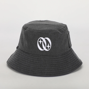 หมวกบักเก็ตคุณภาพสูง ระบายอากาศได้ดี น้ำหนักเบา ปรับขนาดได้ เหมาะสำหรับใส่ในชีวิตประจำวัน กิจกรรมกลางแจ้ง  หมวกบักเก็ตปักลาย - Product Image 1