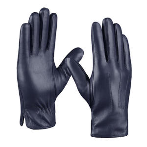 Service OEM Gants de mode en cuir Produit respirant à haute couture Gants de mode en cuir ultra doux au toucher pour hommes - Product Image 1