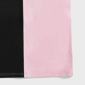 Camiseta de manga corta de verano para hombre Último diseño con logotipo personalizado Precio al por mayor Ropa informal con estampado de bloques de color - Product Image 4