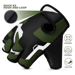 Professional <b>Weight</b> <b>Lifting</b> Gloves for Gym Enthusiasts Full Palm Protection and Secure Wrist Straps - Product Image 4