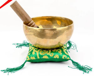 Cuenco tibetano redondo superventas con Mazo y cojín - Product Image 5