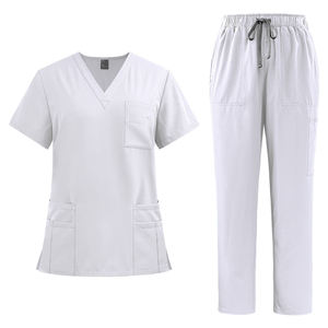Cotton and <b>Nylon</b> Combination <b>Fabric</b> for Scrubs Durable Breathable Medical Uniforms - Product Image 6