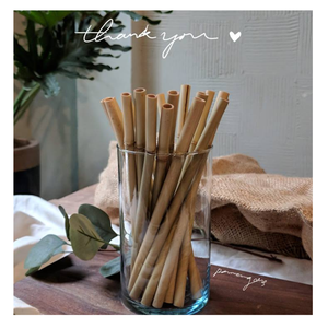หลอดไม้ไผ่ไม้ไผ่หัตถกรรมออแกนิก100% ที่นิยมใช้กันทั่วไปเป็นมิตรกับสิ่งแวดล้อม - Product Image 1