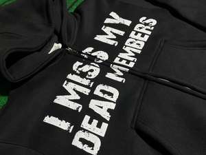 Sudadera con capucha unisex extragrande de tejido grueso con cremallera y estampado serigrafiado estilo streetwear - Product Image 6