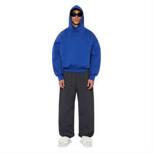 Wholesale Custom Streetwear Heavyweight Pullover Drop Shoulder <b>Hoodie</b> 350 Gsm Blank <b>Oversized</b> Hoodies <b>for</b> <b>Men</b> - Product Image 1