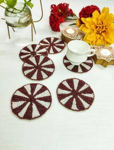 Posavasos de nogal Juegos de posavasos de madera de nogal-Calidad superior - Product Image 4