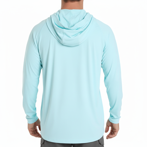 Camisa de Pesca con Capucha de Manga Larga Personalizada, 100% Poliéster, UPF 50, Secado Rápido, con Capucha - Product Image 2